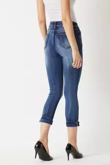 Artist Zip Crop Skinny Jeans