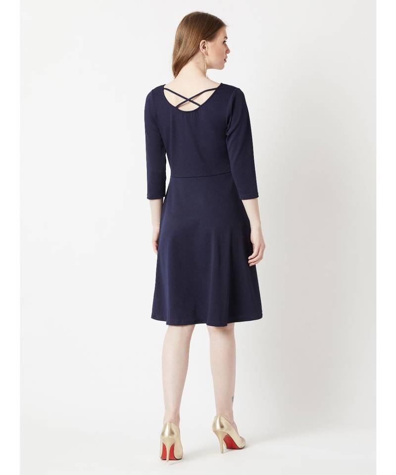 Speak Of The Devil Skater Dress