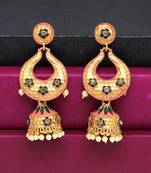 Red jhumkas