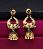 Black jhumkas