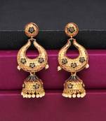 Black jhumkas