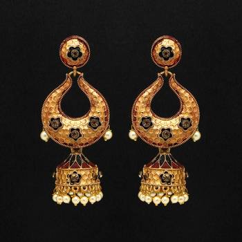 Black jhumkas 2