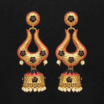 Red jhumkas 2