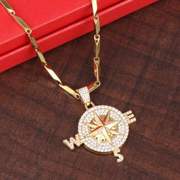 Unique  Gold Plated Daimond Pendent Chain For Man And Boy 2