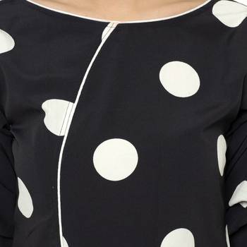 Navy-blue printed crepe ethnic-kurtis 5