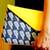 Yellow Mike Envelope Clutch
