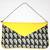 Yellow Mike Envelope Clutch