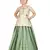Girls White Top And Pista Lehanga Choli 