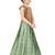 Kids Brown Top And Pista Lehanga Choli 
