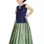 Kids Blue Top And Pista Lehanga Choli 