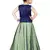 Kids Blue Top And Pista Lehanga Choli 