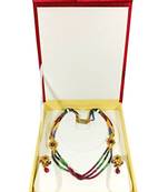 atorakushon Satin maroon1pc Jewellery NECKLACCES BOX Pouches Earrings Half Set Box for Travelling Organizer Women 