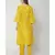 Nangalia Ruchira Yellow relaxed hand dyed leheriya kurta with hand dyed bhandhej pants