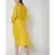 Nangalia Ruchira Yellow Short length kaftan style free and comfortable dress