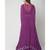 Nangalia Ruchira Purple Skirt style with handwork blouse and cape set with belt