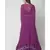Nangalia Ruchira Purple Skirt style with handwork blouse and cape set with belt