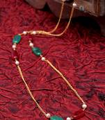 Multicolor diamond necklaces
