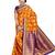 Orange and Purple Art Kanchipuram Silk Saree with Blouse