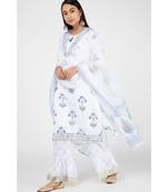 Cloud White Suit Set