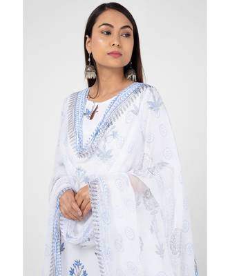 Cloud White Suit Set 4