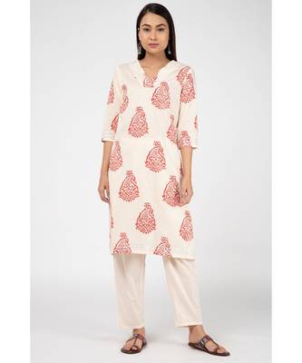 Mahagony Kurta Pant Set 1