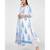 Blue Mugal Cotton Suit Set