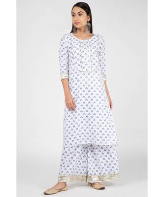 White Lajo Suit Set 3