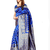 Women's Designer Banarasi Silk Saree With  Blouse