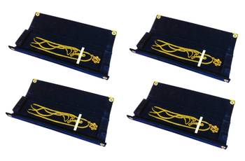 atorakushon   Blue Chain Storage Box Organiser Easy to Carry Pack of 4 1