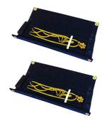 atorakushon   Blue Chain Storage Box Organiser Easy to Carry Pack of 2