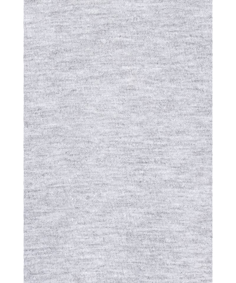 Women's Grey & Blue Three quarter Sleeve Round Neck Solid Top