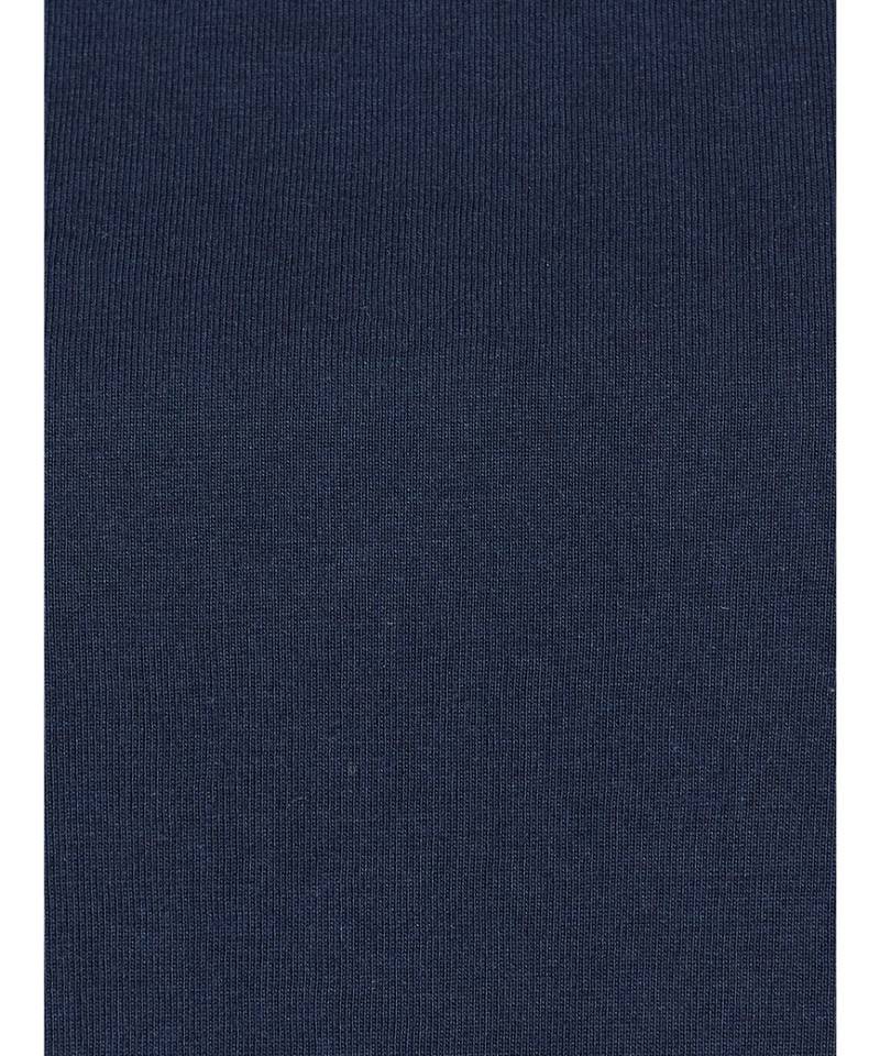 Women's blue High Round Neck Criss Cross full_sleeve Cotton Solid Cold Shoulder Top