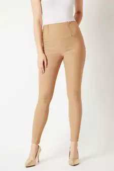 Beige Bridge Of Madison High Waist Jeggings