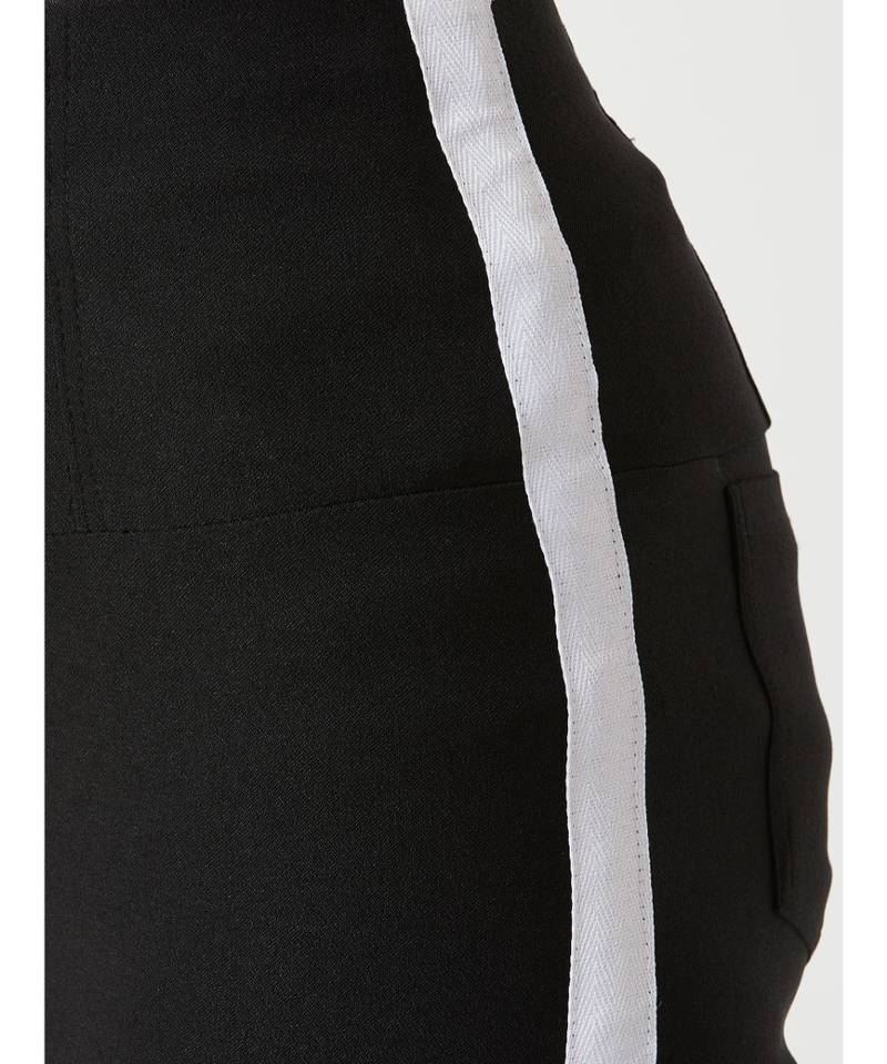 Black Space Bound Twill High Waist Jeggings