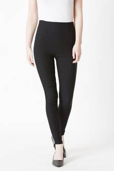 Black Yes Indeed High Waist Twill Jeggings