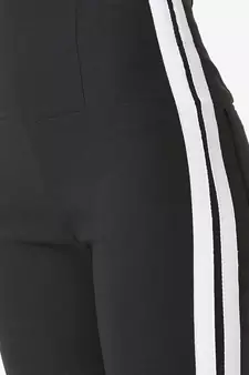 Black Yes Indeed High Waist Twill Jeggings