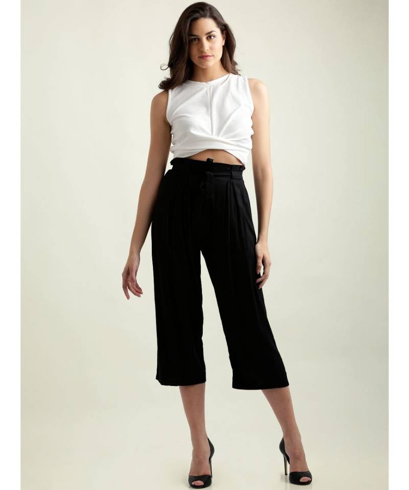 Black I Belong With You Pants