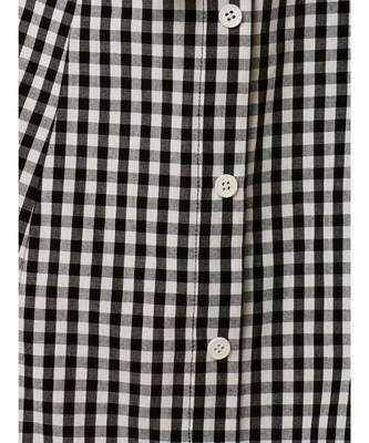 Multicolor Because I Can Checkered Panel Skirt 5