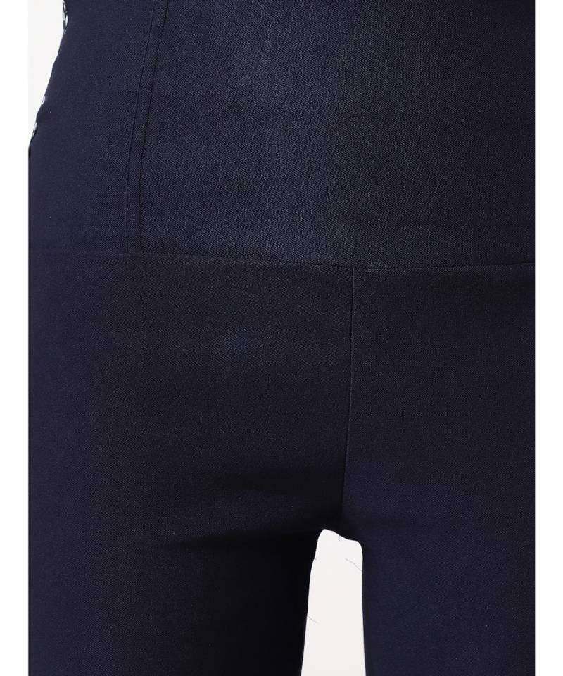 blue Friends Connected High Waist Camo Twill Jeggings