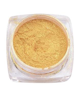 DesiButik Nail Art Chrome Powder Golden 1