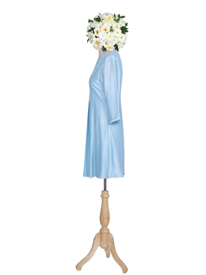 blue embroidered Chanderi kurtis 2