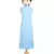 blue embroidered Georgette kurtis