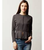 Quick Pick Panelled Peplum Jacket