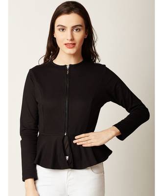 Quick Pick Panelled Peplum Jacket 1