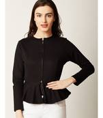 Quick Pick Panelled Peplum Jacket