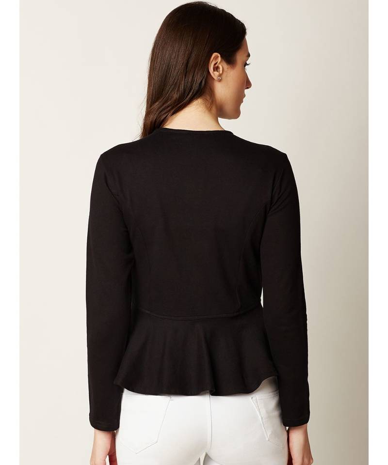 Quick Pick Panelled Peplum Jacket