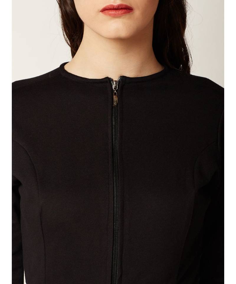 Quick Pick Panelled Peplum Jacket