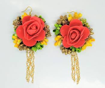 Designer Floral Earrings 1