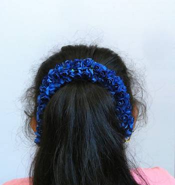 Blue hair-accessories 3