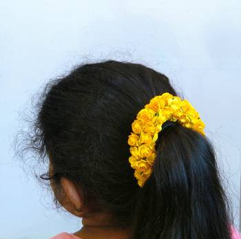 Yellow hair-accessories 2